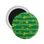 St Patricks Golden Shamrocks 2.25  Magnet