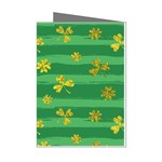 St Patricks Golden Shamrocks Mini Greeting Cards (Pkg of 8)