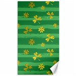 St Patricks Golden Shamrocks Canvas 40  x 72 