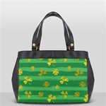 St Patricks Golden Shamrocks Oversize Office Handbag