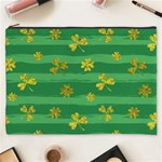 St Patricks Golden Shamrocks Cosmetic Bag (XXXL)