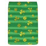 St Patricks Golden Shamrocks Removable Flap Cover (L)