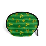 St Patricks Golden Shamrocks Accessory Pouch (Small)