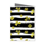 st patricks black white clover Mini Greeting Cards (Pkg of 8)