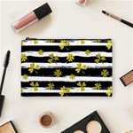 st patricks black white clover Cosmetic Bag (Medium)