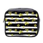 st patricks black white clover Mini Toiletries Bag (Two Sides)