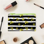 st patricks black white clover Cosmetic Bag (XS)