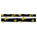 st patricks black white clover Satin Scarf (Oblong)