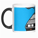 blue Delorean Morph Mug