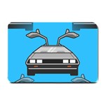 blue Delorean Small Doormat