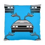 blue Delorean Standard Cushion Case (Two Sides)