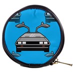 blue Delorean Mini Makeup Bag