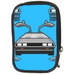 blue Delorean Compact Camera Leather Case