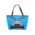 blue Delorean Classic Shoulder Handbag