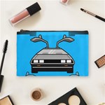 blue Delorean Cosmetic Bag (Medium)