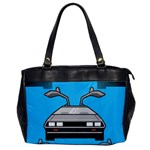 blue Delorean Oversize Office Handbag