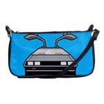 blue Delorean Shoulder Clutch Bag