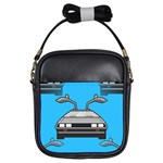 blue Delorean Girls Sling Bag