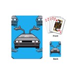 blue Delorean Playing Cards (Mini)