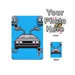 blue Delorean Playing Cards 54 (Mini)