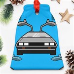 blue Delorean Ornament (Bell)