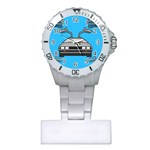 blue Delorean Plastic Nurses Watch