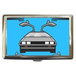 blue Delorean Cigarette Money Case