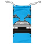 blue Delorean Jewelry Bag