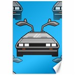 blue Delorean Canvas 20  x 30 