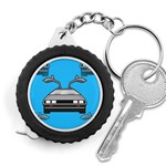 blue Delorean Measuring Tape