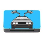 blue Delorean Memory Card Reader with CF