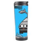 blue Delorean Travel Tumbler