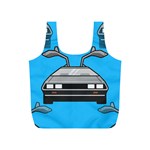 blue Delorean Full Print Recycle Bag (S)