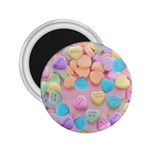 valentines candy hearts 2.25  Magnet