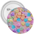 valentines candy hearts 3  Button