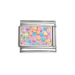 valentines candy hearts Italian Charm (9mm)