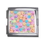 valentines candy hearts Mega Link Italian Charm (18mm)