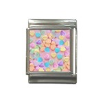 valentines candy hearts Italian Charm (13mm)