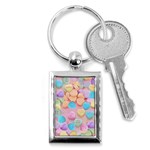 valentines candy hearts Key Chain (Rectangle)