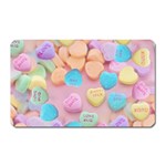 valentines candy hearts Magnet (Rectangular)