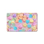 valentines candy hearts Magnet (Name Card)