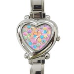 valentines candy hearts Heart Italian Charm Watch