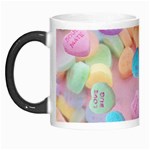 valentines candy hearts Morph Mug