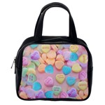 valentines candy hearts Classic Handbag (One Side)