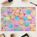 valentines candy hearts Cosmetic Bag (XXL)