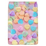 valentines candy hearts Removable Flap Cover (L)