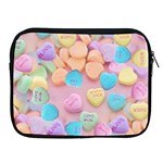 valentines candy hearts Apple iPad Zipper Case