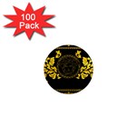 Gold Medusa 1  Mini Magnet (100 pack) 