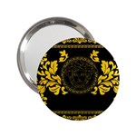 Gold Medusa 2.25  Handbag Mirror