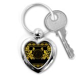 Gold Medusa Key Chain (Heart)